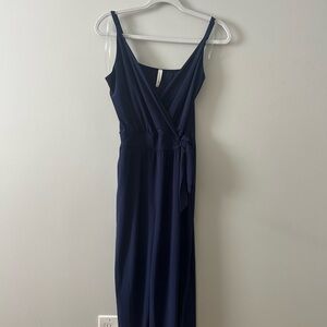 Navy Blue Women's Jumpsuit